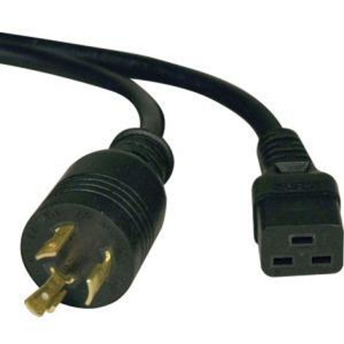 Tripp Lite P040-010 10FT POWER EXTENSION CORD 12AWG 20A C19 TO L6-20P FOR PDU/UPS