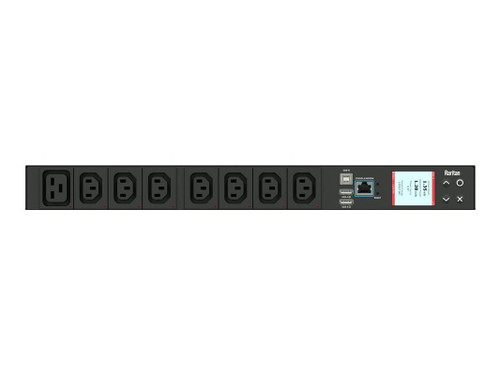 Raritan PX3-5184R 1PH 208V AC 20A 8 outlets 1U PDU