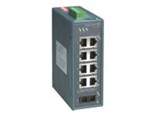 Lantronix XPress-Pro SW 92012F - switch - 8 ports - DIN rail mountable