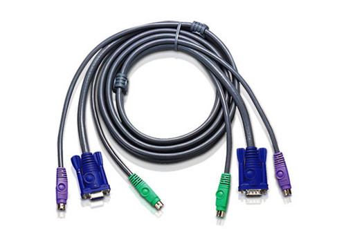 Aten 2L5003P 10ft Slim PS2 KVM Cable