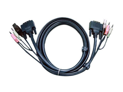 Aten 2L7D03UD 10' USB DVI-Dual Link KVM Cable
