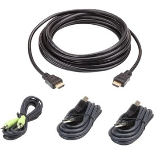 Aten 2L7D03UHX4 KVM Cable-TAA Compliant - 10 ft
