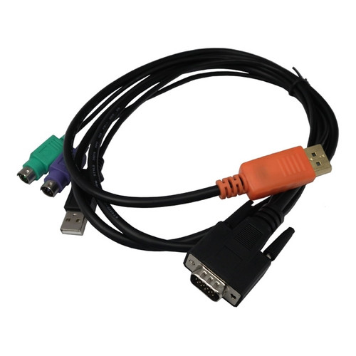 Lantronix 500-200-R Spider Duo-PS/2 Computer Input Cable