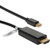 QVS MDPH-03BK 3FT MINI DISPPORT/THUNDERBOLT TO HDMI DIGITAL VIDEO BLACK CABLE