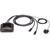 Aten US3312 2PORT USB-C 4K DISPLAYPORT CABLE SWITCH W/REMOTE PORT SELECT
