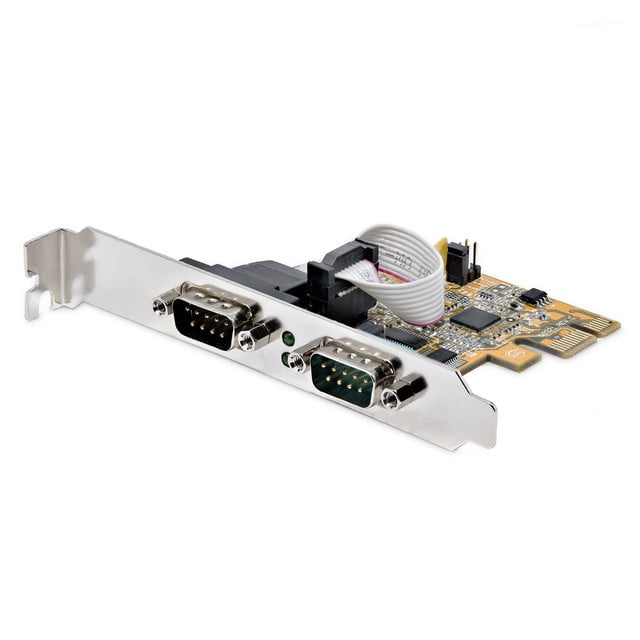 Connect Serial RS232 (DB9) Devices WITH THIS PC Serial CARD. Supports 16C1050 UA 21050-PC-Serial-LP