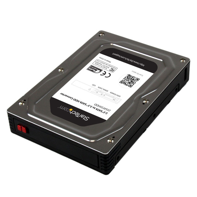 TURN a 2.5INCH SATA HDD/SSD into a 3.5INCH SATA Drive -2.5 to 3.5 HDD Adapter -2 25SAT35HDD