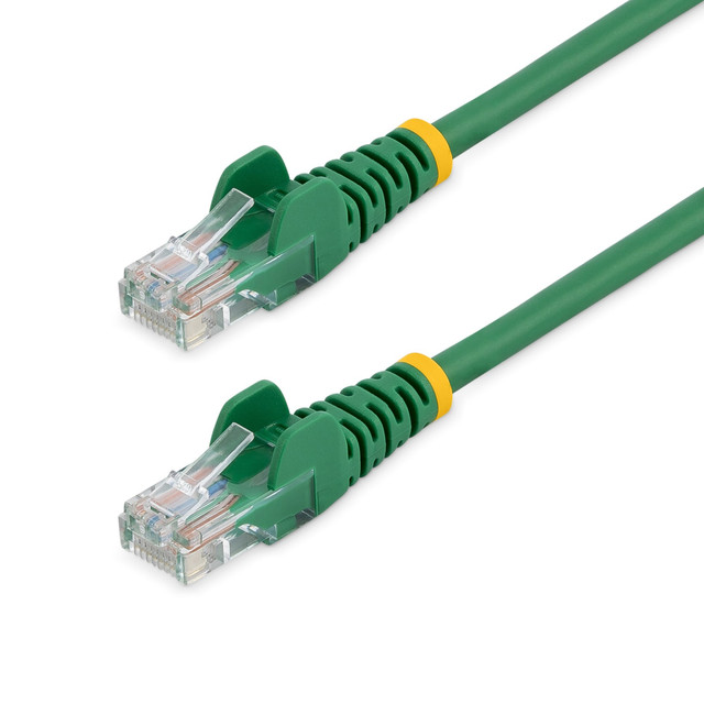 10FT Green CAT5E UTP Patch Cable 45PATCH10GN