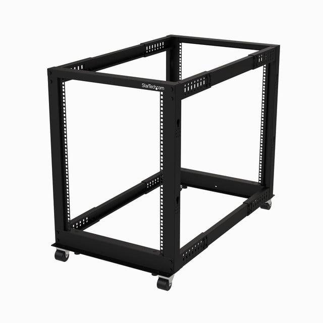 15U OPEN Frame Server RACK W/Adjustable Mounting Depth of 22IN-40IN & 30IN TALL 4POSTRACK15U