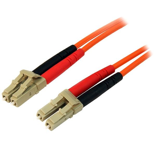 5M Fiber Optic Cable - Multimode Duplex 50/125 - LSZH Fiber Jumper CORD - LC/LC 50FIBLCLC5