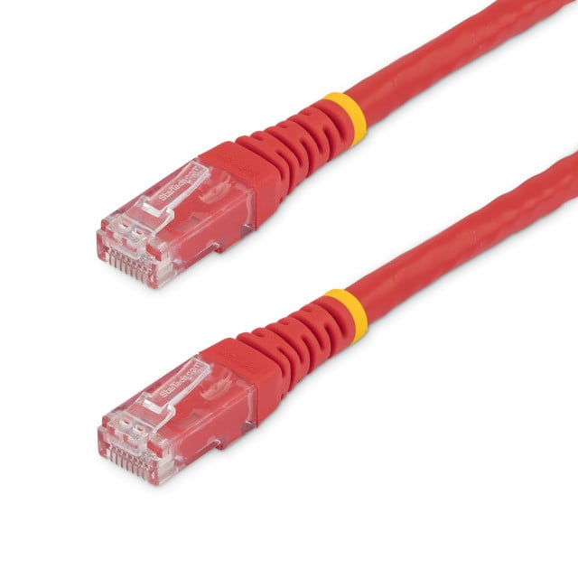3FT CAT6 Ethernet Cable RED CAT 6 POE C6PATCH3RD