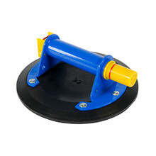 8" Flat Vacuum Cup, 123 lb Capacity, Hybrid Handle — All VAC A7721SC-8M