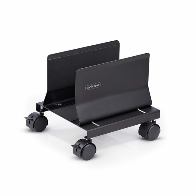 Computer Tower CART, Rolling Mobile CPU Caddy on Wheels (Casters), MAX LOAD 46.3 Cpumobilestnd