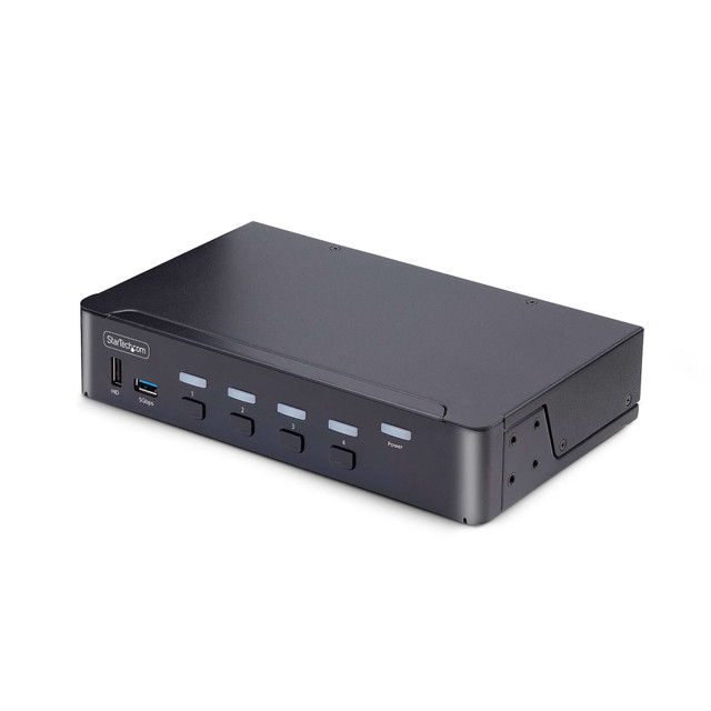 4-PORT Displayport KVM Switch, 8K 60HZ / 4K 144HZ, Single Display, DP 1.4, 2X US D86A2-4-PORT-8K-KVM