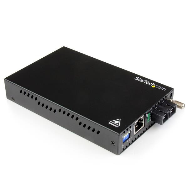 Convert and Extend a Gigabit Ethernet Connection up to 24.8 Miles/40 KM OVER SIN ET91000SM402