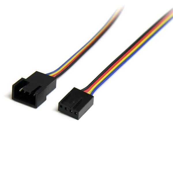 Extend the Connection Distance of a 4-PIN Cooling FAN by 12 Inches - 1FT CASE FA FAN4EXT12