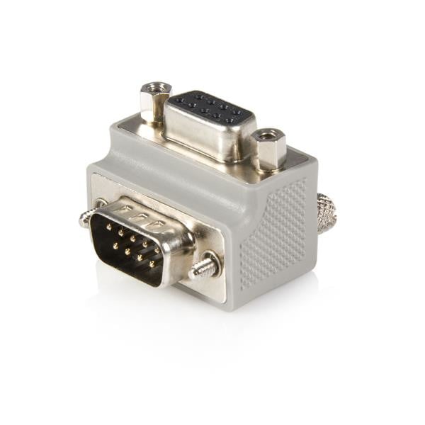 Right Angle DB9 to DB9 Serial Cable Adapter TYPE 2 - M/F GC99MFRA2