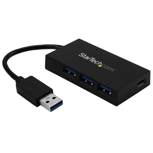 USB BUS Powered 4 PORT USB 3.0 HUB - USB TYPE-a Laptop HOST to 3X USB-a / 1X USB HB30A3A1CFB