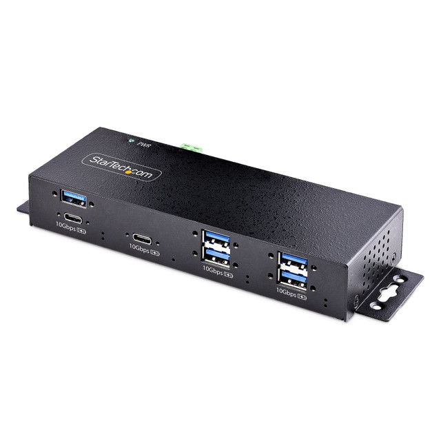 7-PORT Industrial USB 10GBPS HUB WITH Power Adapter, Metal, Mountable, 5X USB-a HB31C5A2CME
