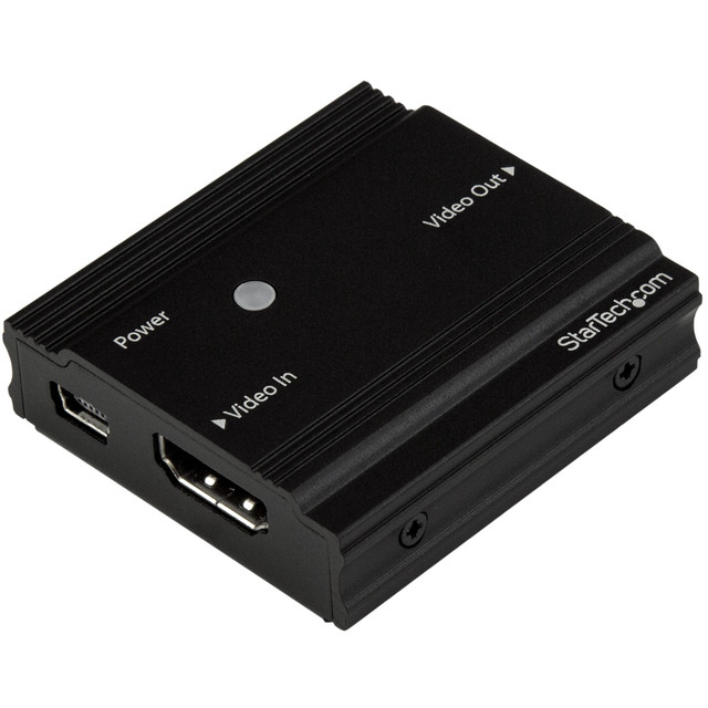 USE THIS Repeater to Amplify YOUR 4K HDMI Signal and Extend IT 30 FT. Using a ST HDBOOST4K