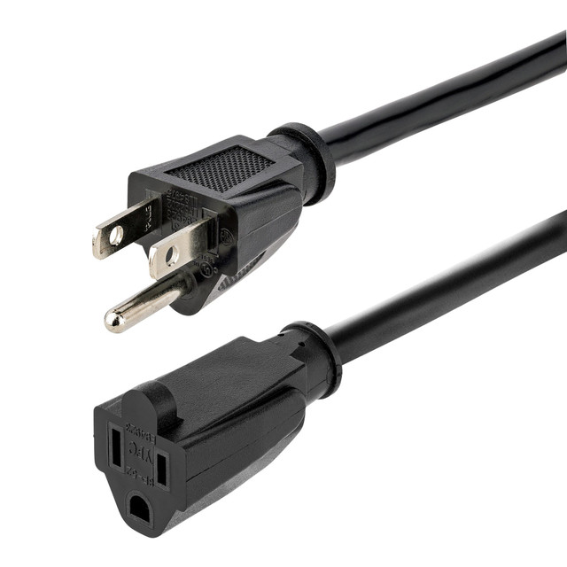 15FT (4.5M) Heavy DUTY Extension CORD, NEMA 5 15P to NEMA 5 15R Extension CORD, HX-15F-Power-CORD