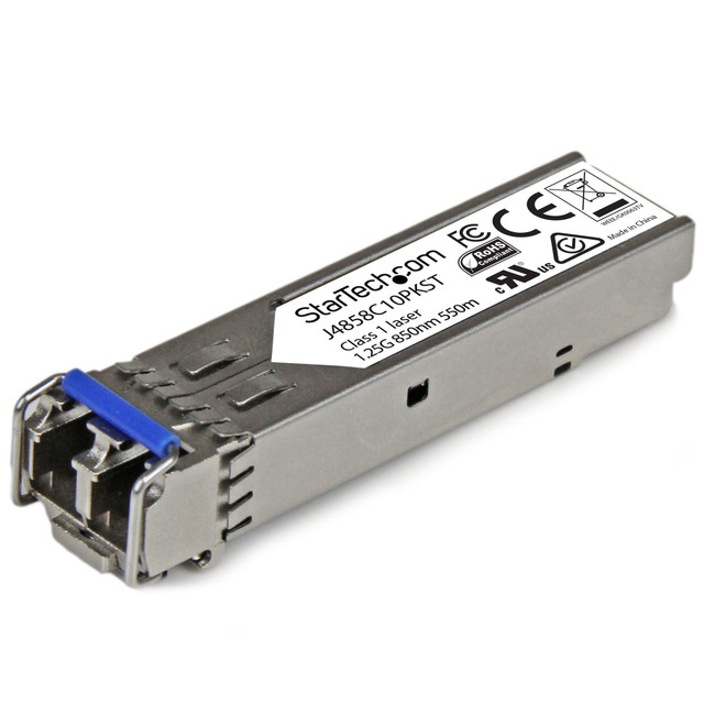10 PACK HPE J4859C Compatible SFP - 1000BASE-LX 1GBPS - 1GBE Module - 1GE Gigabi J4859C10PKST