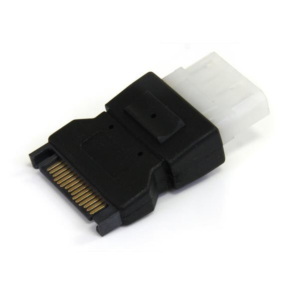 THIS SATA to LP4 Power Cable Adapter Features ONE LP4 Female Power Connector and LP4SATAFM