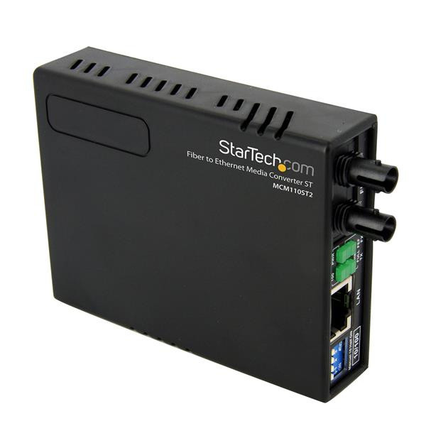 MM Fiber Ethernet Media Converter ST 2KM MCM110ST2