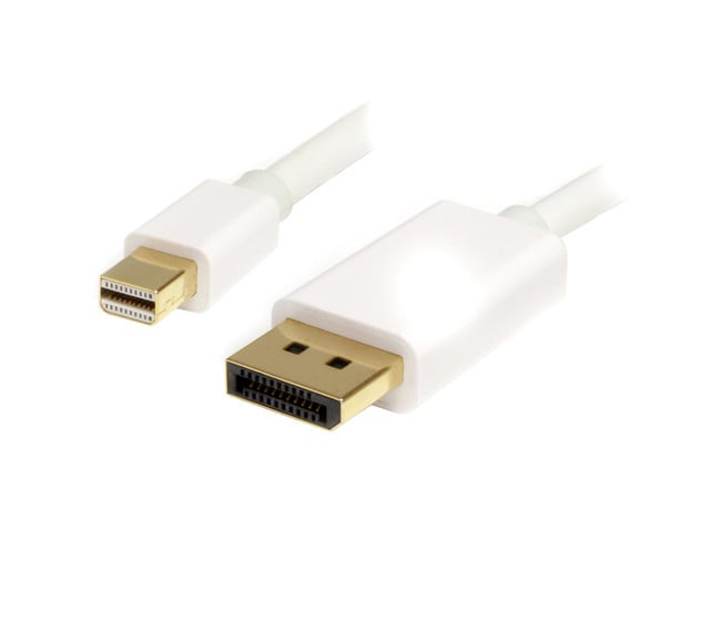 2M/6.6FT MINI-DP to Displayport V1.2 Cable; 4KX2K(3840X2400 60HZ)/21.6 GBPS BAND MDP2DPMM2MW