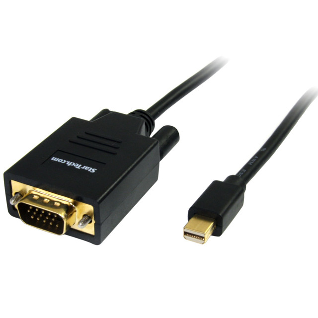6FT Active MINI Displayport to VGA Cable; 1920X1200/1080P 60HZ; MDP 1.2 HBR2; DP MDP2VGAMM6