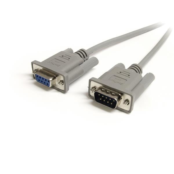 Straight Through Serial Cable - DB9 LEFT Connector - MALE LEFT Gender - DB9 RIGH MXT100
