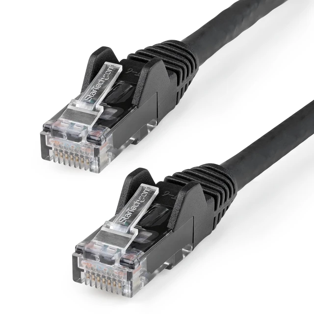 6FT LSZH CAT6 Ethernet Cable - Black N6LPATCH6BK