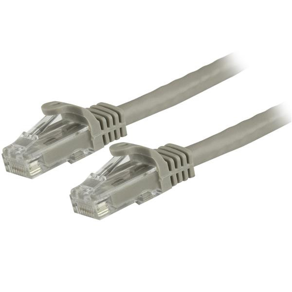20FT GRAY CAT6 Ethernet Cable Delivers Multi Gigabit 1/2.5/5GBPS & 10GBPS up to N6PATCH20GR