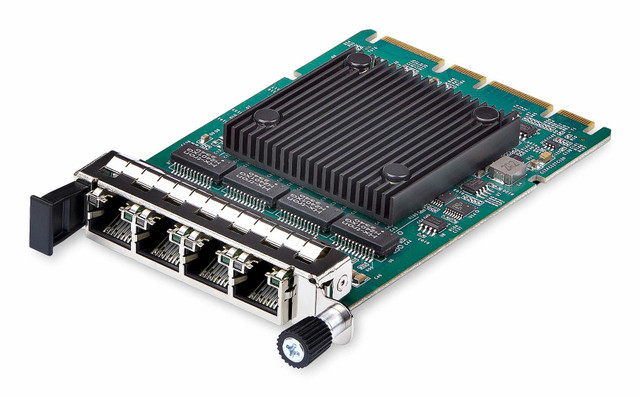 4-PORT RJ45 Gigabit OCP 3.0 Server Network CARD W/Intel I350-AM4, SFF 4C+ Compat OR41GI-Network-CARD
