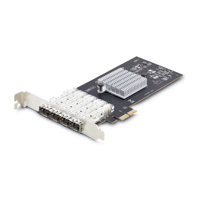 4-PORT GBE SFP Network CARD, PCIE 2.0 X2 (X4, X8, X16 Compatible), Intel I350-AM P041GI-Network-CARD