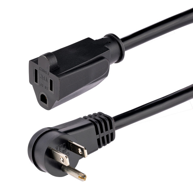 Power Cable - NEMA 5-15P - MALE LEFT Gender - Power NEMA 5-15R - Female Right GE PAC101R1