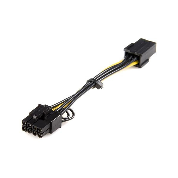 THIS PCI Express 6 PIN to 8 PIN Power Adapter Cable LETS YOU Connect a Standard PCIEX68ADAP