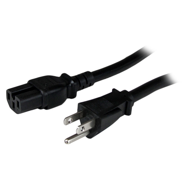 4FT (1.2M) Universal Power CORD W/ NEMA 5-15P and IEC 60320 C15 Connectors; 125V PXT515C154