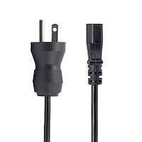 15FT (4.5M) 18AWG Hospital Grade Power CORD W/ NEMA 5-15P and IEC C13 Connectors PXTMG10115