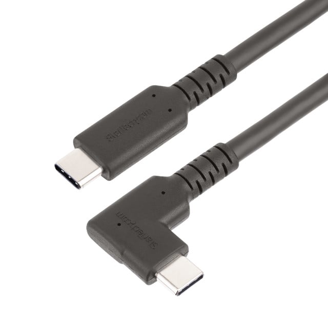 3FT (1M) Rugged Right Angle USB-C Cable, USB 10 GBPS, USB C to C DATA Transfer C RUSB31CC1MBR