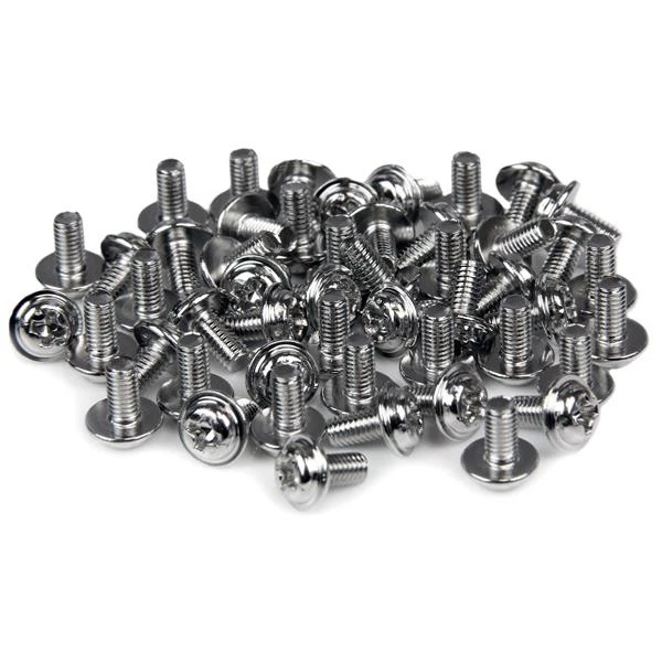 StarTech.com PC Mounting Computer Screws M3 x 1/4in Long Standoff - 50 Pack - TAA