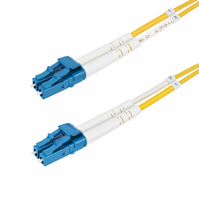 30M (98.4FT) LC to LC (UPC) OS2 Single MODE Duplex Fiber Optic Cable, 9/125M, 10 SMDOS2LCLC30M