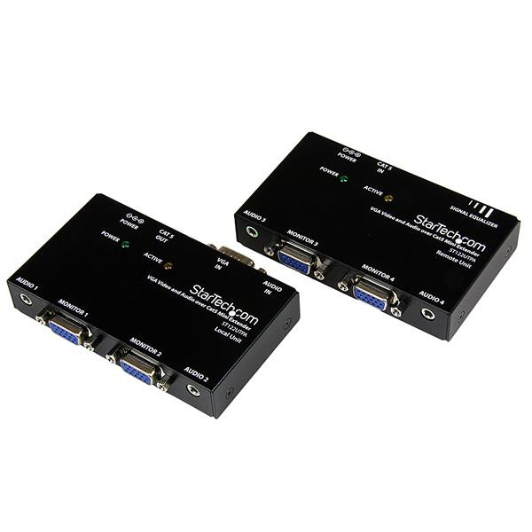Extend and Distribute a VGA Signal and the Accompanying Audio to a Remote Displa ST122UTPA
