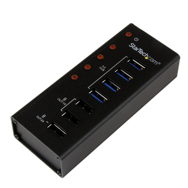 ADD 4 USB 3.0 HUB Ports, PLUS 3 Dedicated USB Charging Ports (7 Total) Through a ST4300U3C3