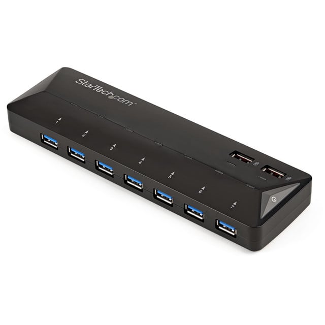 ADD Seven USB 3.0 (5GBPS) Ports to YOUR Computer PLUS FAST-Charge TWO Mobile DEV ST93007U2C