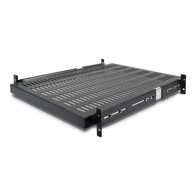2U Sliding Vented RACK Mount Shelf UNISLDSHF19
