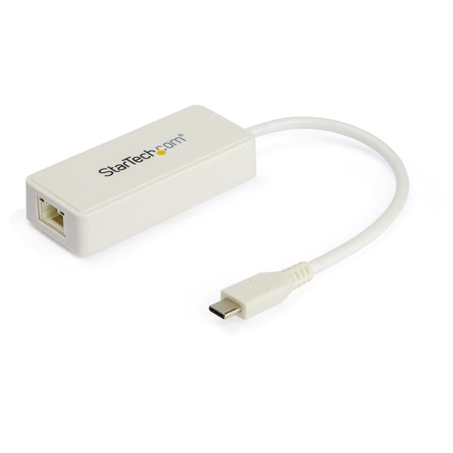 USB C Gigabit Ethernet Adapter Securely Connects to Wired Network (LAN) Using RJ US1GC301AUW