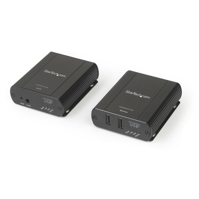 USB 2.0 Extender KIT Connects 2 Remote USB Devices up to 330FT OVER CAT5E/CAT6 R USB2002EXT2NA