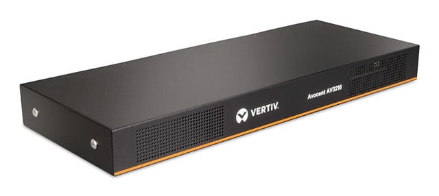 Vertiv Avocent AV3000 KVM Over IP Switch | 16 port KVM | VGA Cable (AV3216-400) - KVM over IP | Rackmount | 8 to 16 port | CAC | User Access Control | Local or Remote Access
