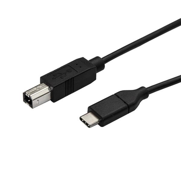 Connect USB 2.0 USB-B Devices to YOUR USB-C or Thunderbolt 3 Computer - 10FT USB USB2CB3M